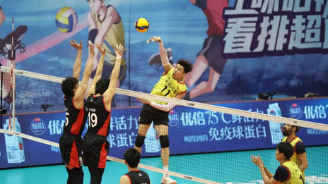 十戰全勝！我們是冠軍！ 北汽男排勇奪2020-2021賽季中國男排超級聯賽冠軍